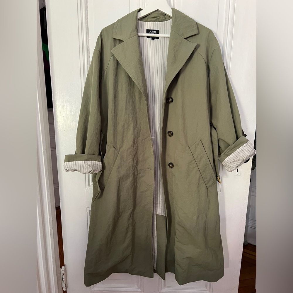 A.P.C. Water Repellent Trench Coat